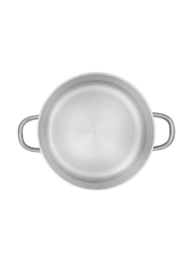 زهران طقم طهي ستانلس ستيل كلاسيك من زهران، حلل 18،20،26،30 + مقلاة للصلصة 16 + صينية فرن دائرية 22 + 3 كنكة قهوة - Image 4